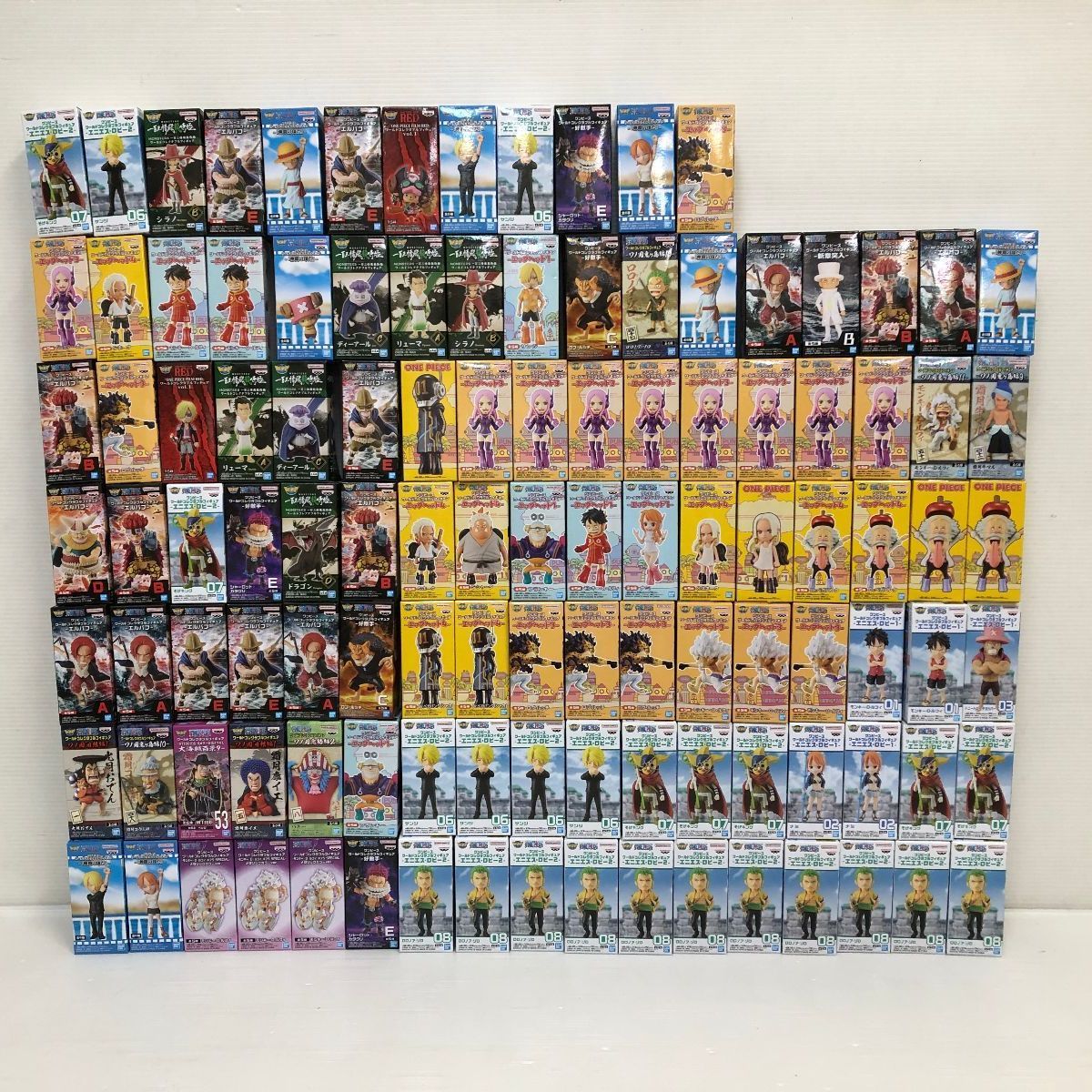 【新品・未開封】ワンピース　ワーコレ　フィギュアまとめ売り 新品未開封 ワンピース ワーコレ まとめ売り - メルカリ