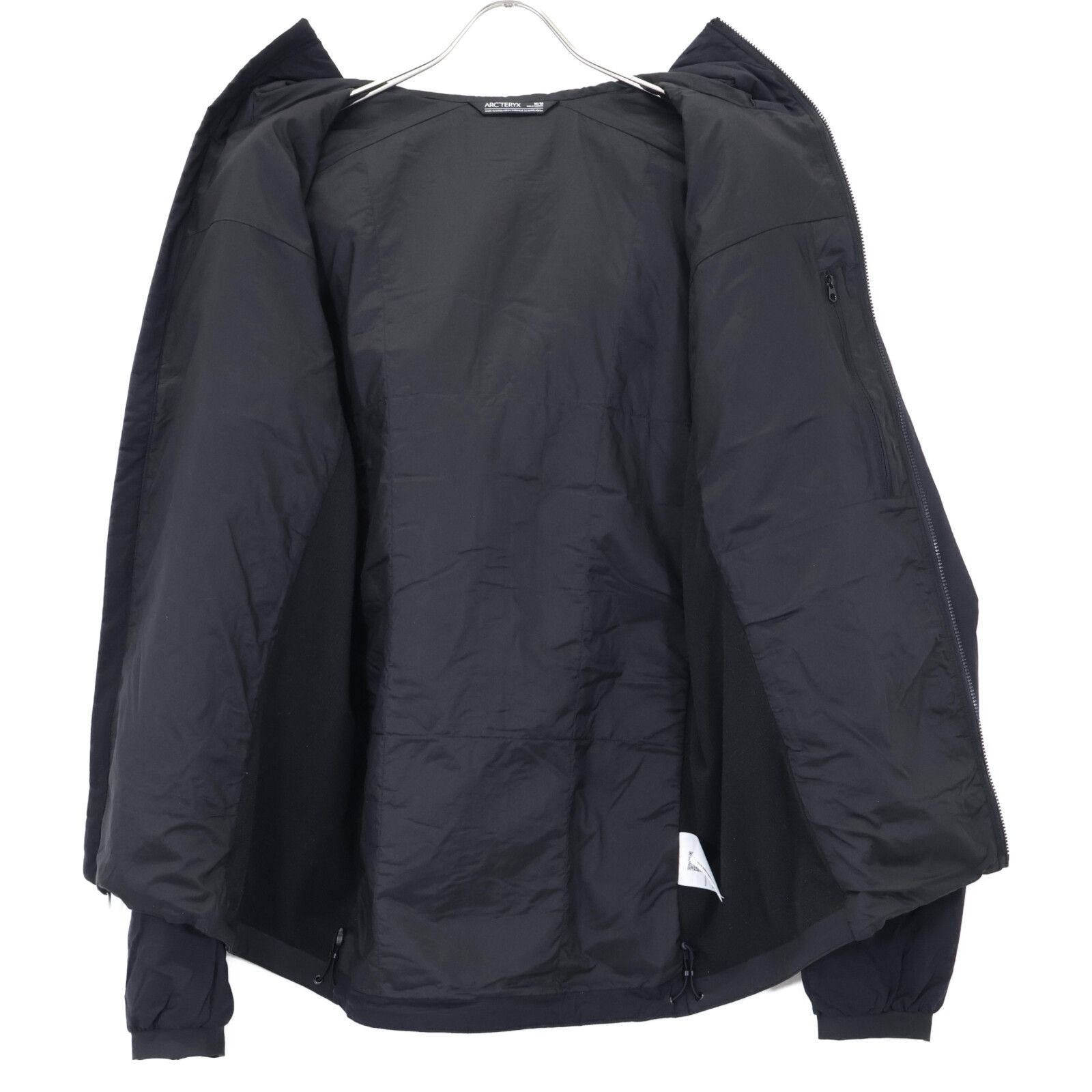 アークテリクス 23AW X000007487 ﾌﾞﾗｯｸ ATOM HOODY/ｱﾄﾑﾌｰﾃﾞｨ M