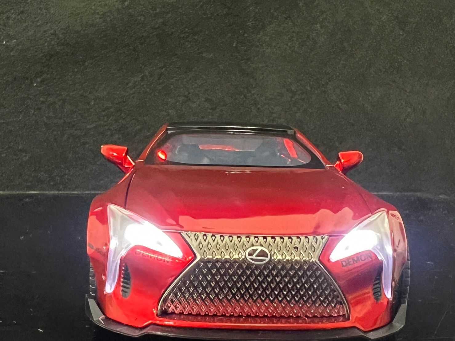 レクサス LEXUS LC500 レッド ミニカー 1/32 H138 - メルカリ