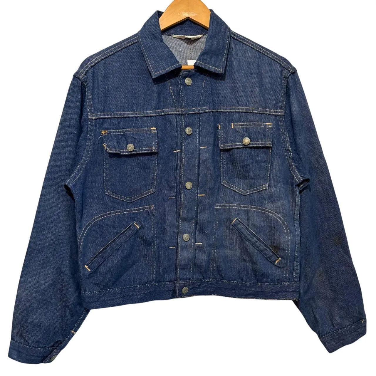 ◎70s JCPenney 濃紺 デニムジャケット 60s 60s~70s Jc Penney FOREMOST Denim jacket ジェーシー ペニー