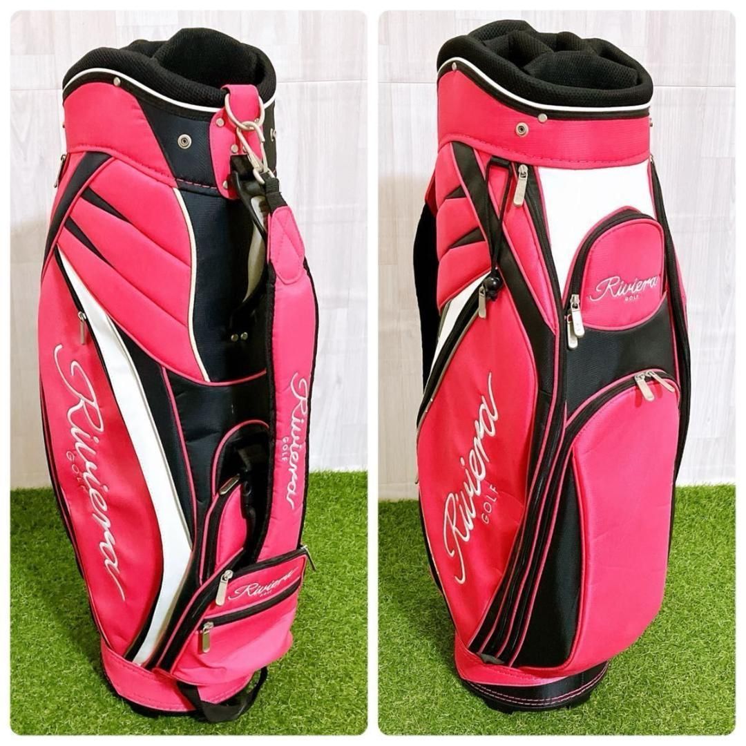 レディースゴルフクラブセット 初心者用 オンレッド 送料無料