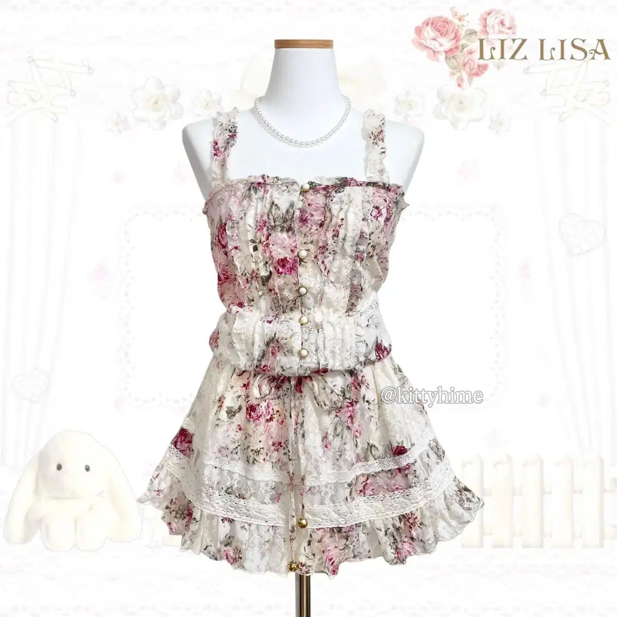 Liz lisa リズ・リサ・ワンピース 姫ギャル ひめかじ LIZ LISA