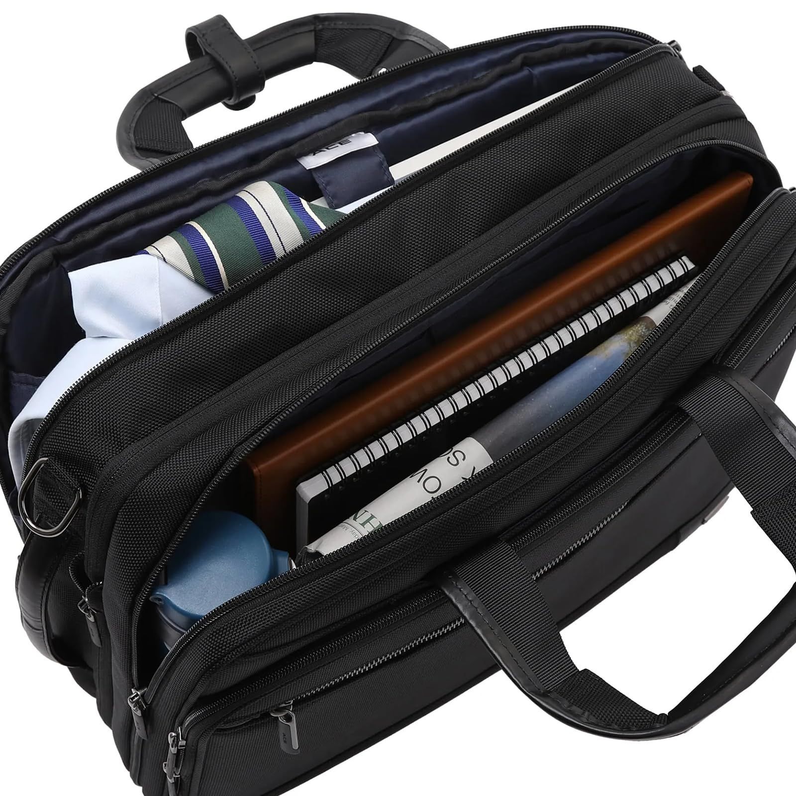 まとめ）サンワサプライ3WAYビジネスバッグ(出張用・大型) 15.6