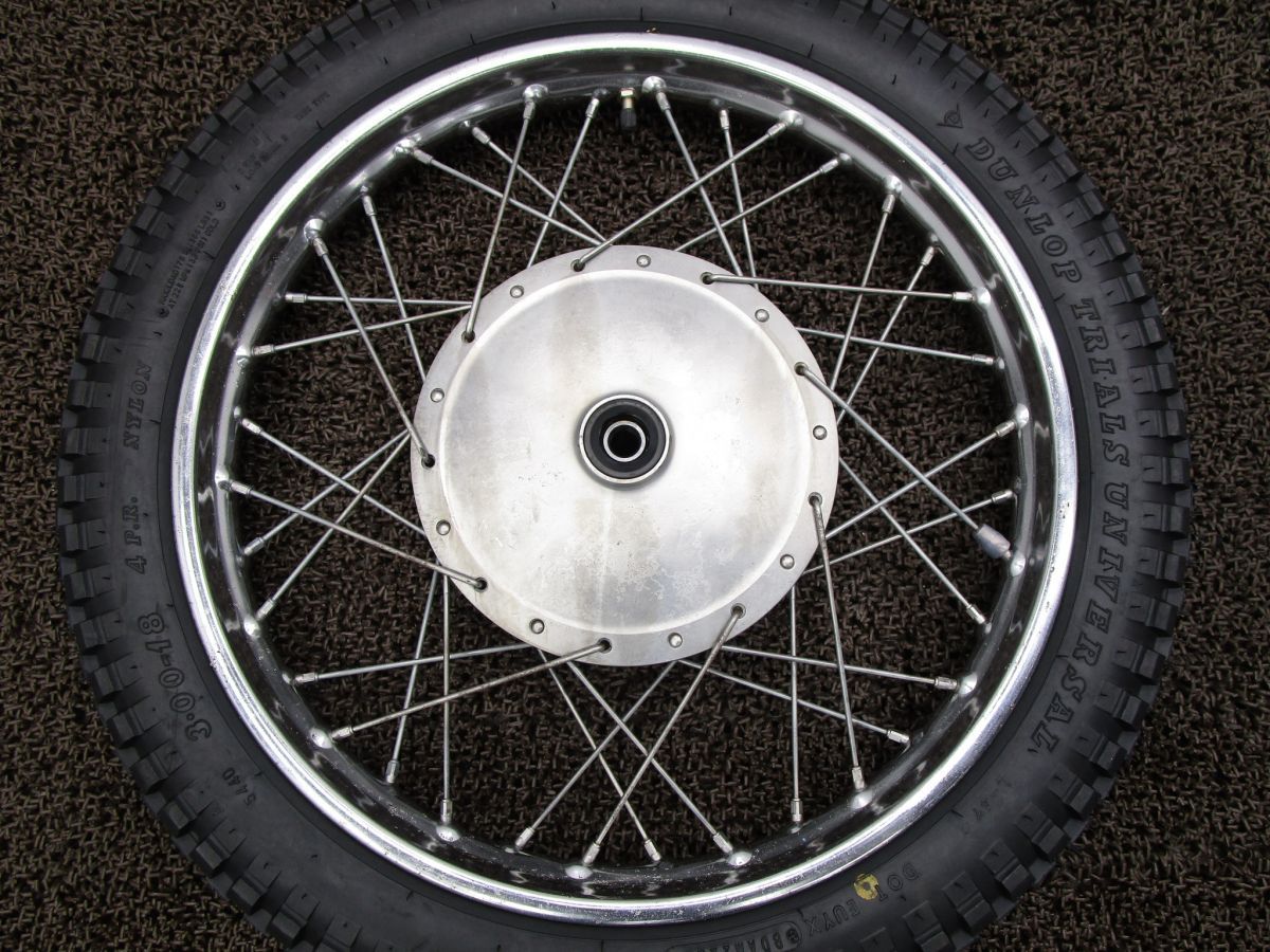 CB350 エクスポート フロントホイール □A5488 CB350 ホンダ CB350E キャブ車 EXPORT