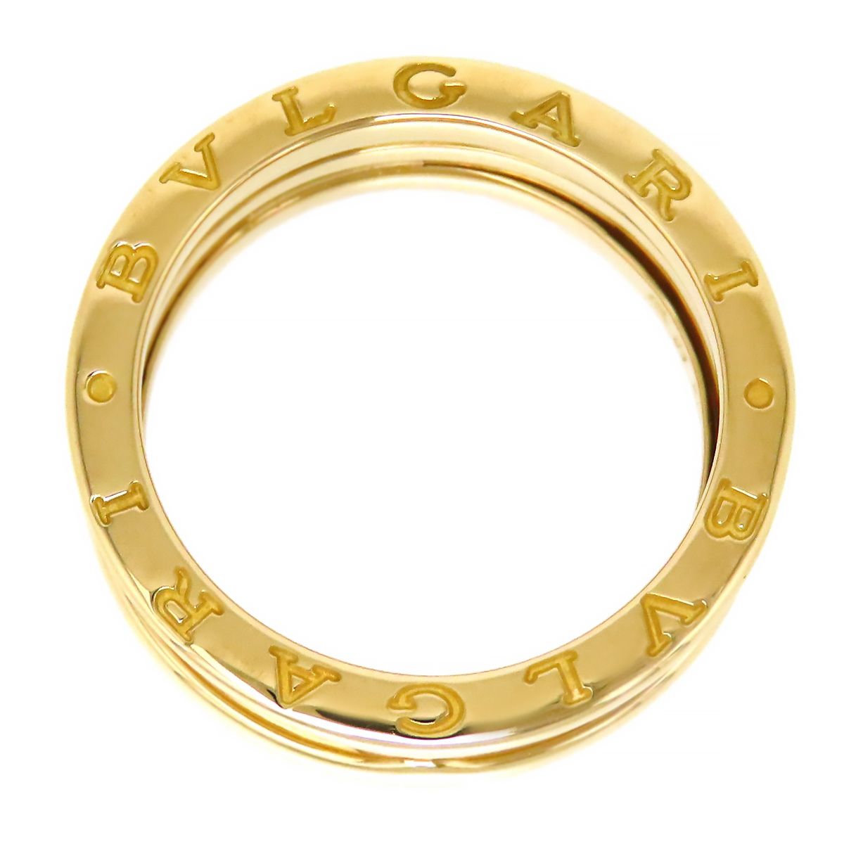 海外通販！ ブルガリ ビーゼロワン リング S 60 750 K18YG レディース BVLGARI ジュエリー