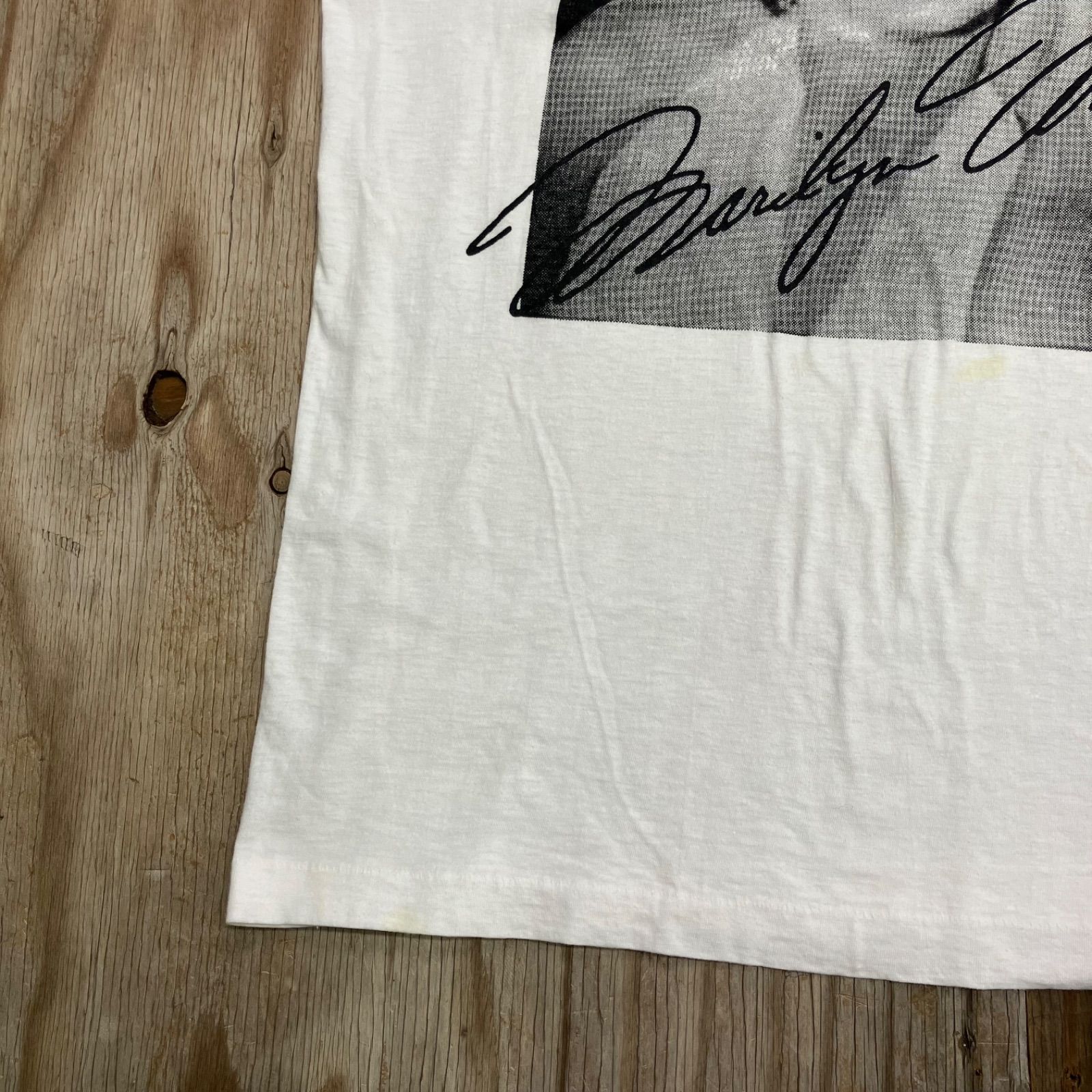Marilyn Monroe マリリンモンロー シングルステッチ サイン フォト 