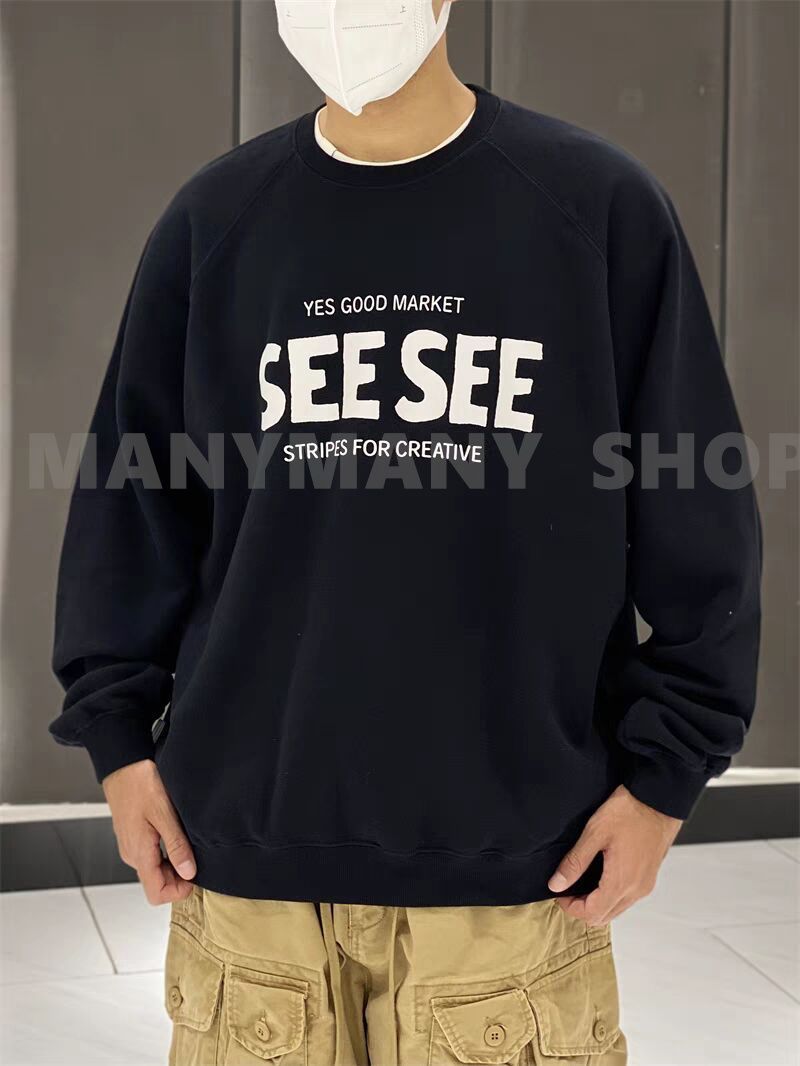 新品】YGM×SEESEE×S.F.C RAGLAN CREW SWEAT - メルカリ