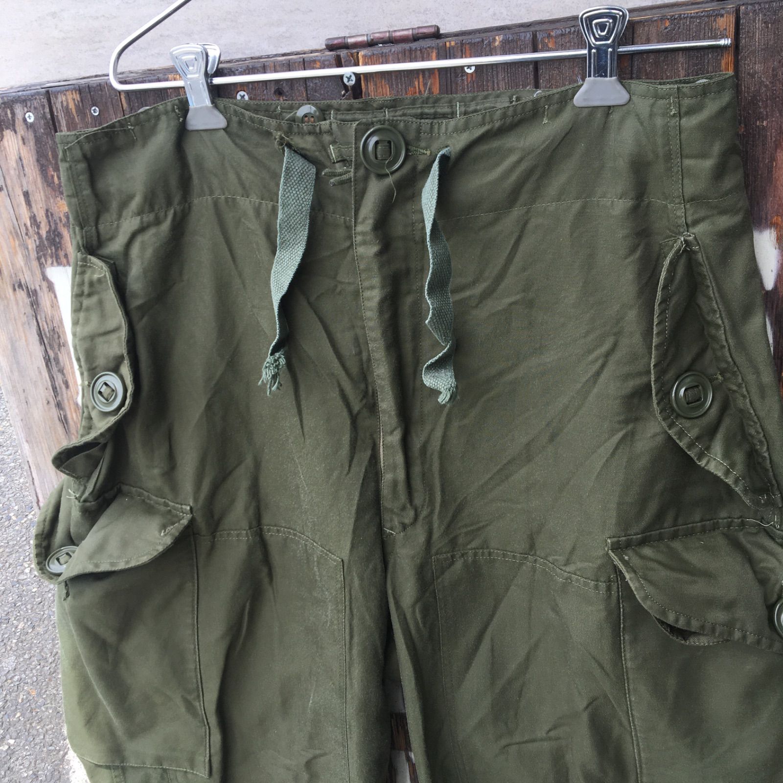 70s カナダ軍カーゴパンツ vintage 70s Vintage【Canadian Army】カナダ軍 ビンテージ ウィンド