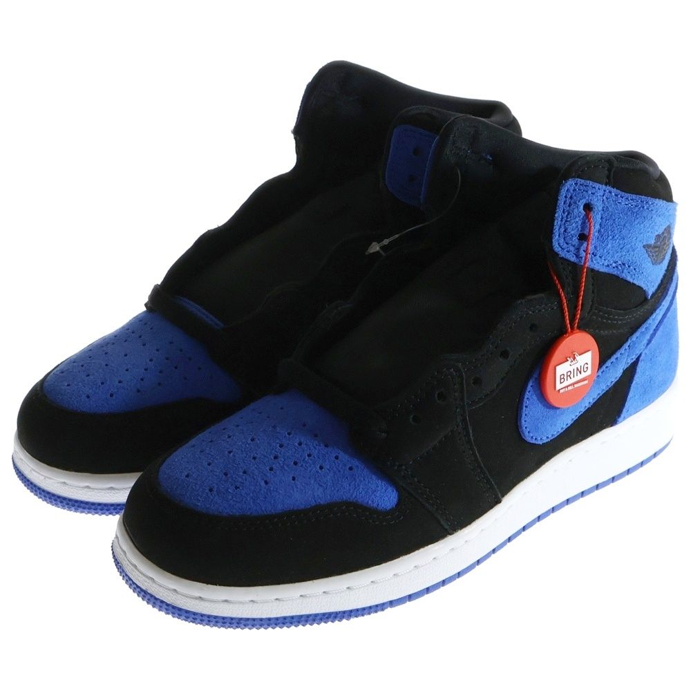 お早めにどうぞ！！ NIKE ナイキ AIR JORDAN 1 RETRO HIGH OG GS ROYAL REIMAGINED エアジョーダン1 レトロ ロイヤルリイマジンド ハイカットスニーカー レディース US6Y|24cm FD1437-042 【最新作入荷】