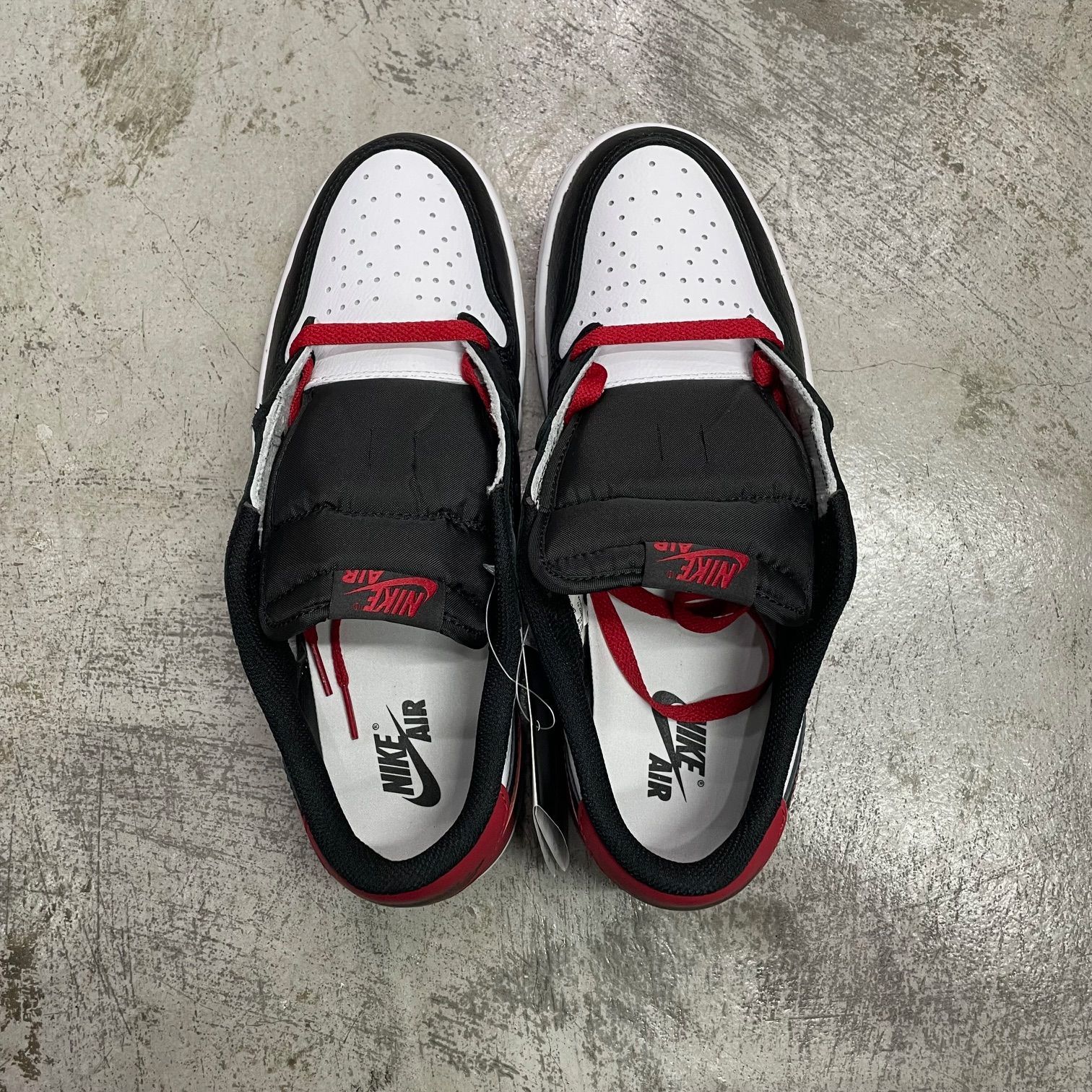 新品 国内正規 Nike Air Jordan 1 Retro Low OG Black Toe つま黒