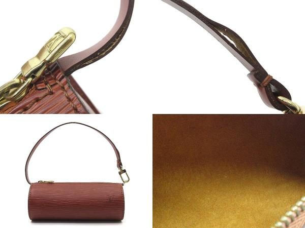 ヴィトン エピ スフロ M52223　バック　ポーチ LOUIS VUITTON ルイ・ヴィトン エピ スフロ ポーチ付き