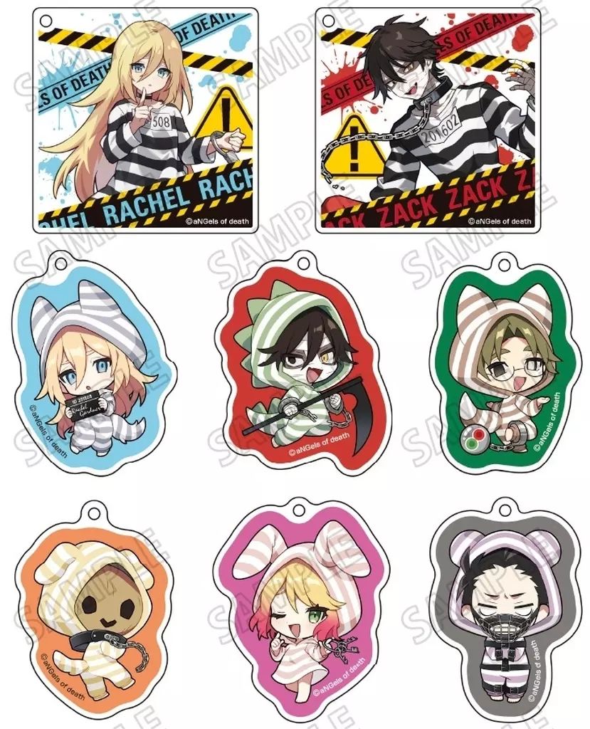 殺戮の天使 レイチェル アクリルキーホルダー アクキー フォトカ 缶