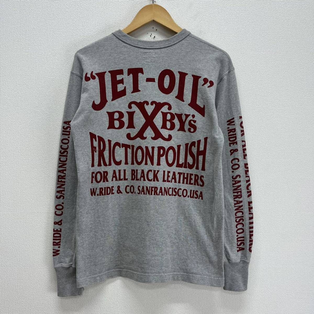 WESTRIDE ウエストライド 長袖 Tシャツ ロンT カットソー ヘビー 
