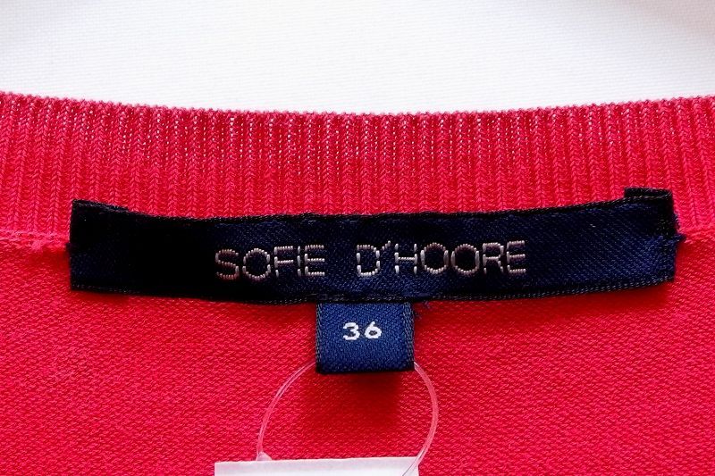 217339】SOFIE D'HOORE ソフィードール コットン 長袖