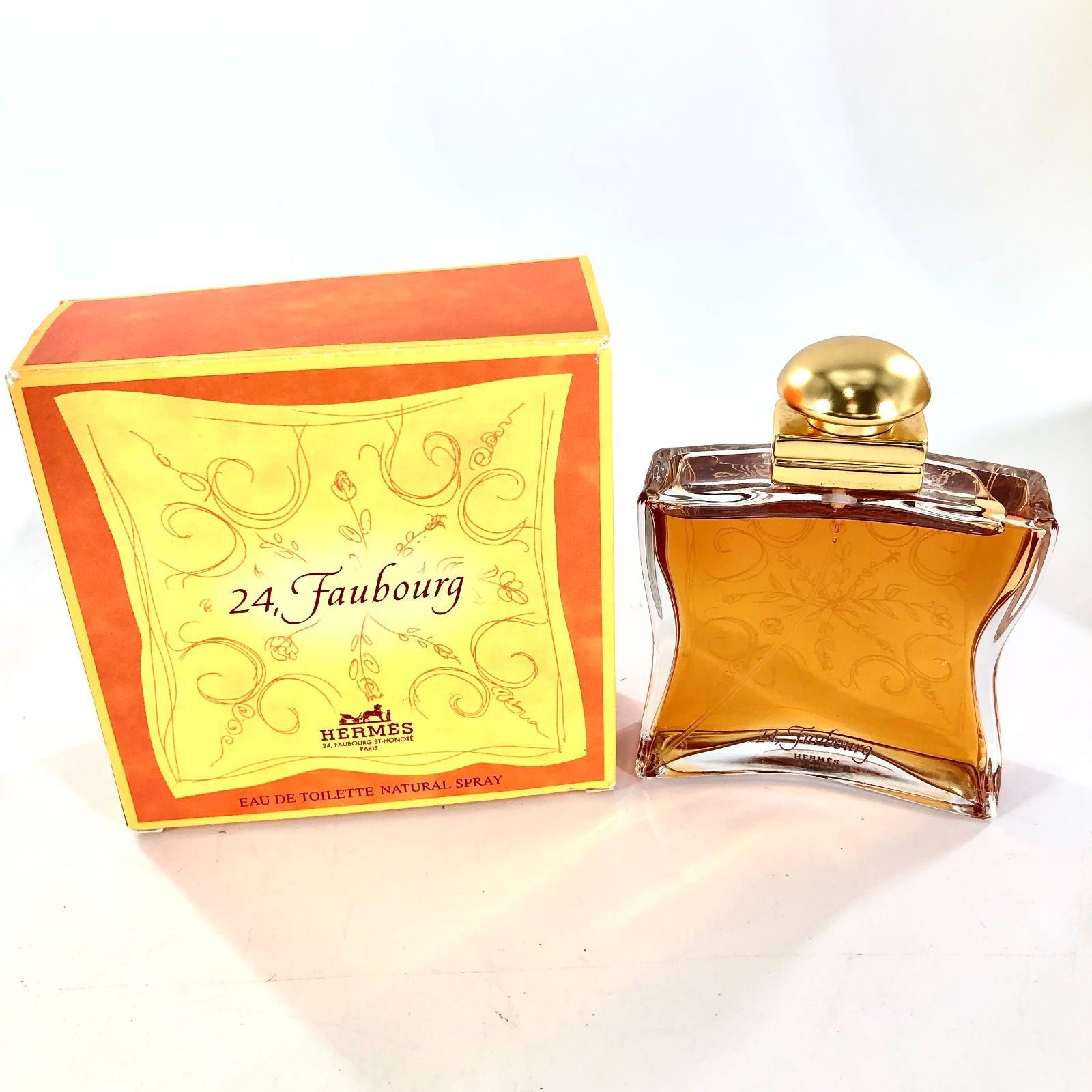 エルメス オードトワレ フォーブル 24 Faubourg 香水 クリア ガラス レディース HERMES