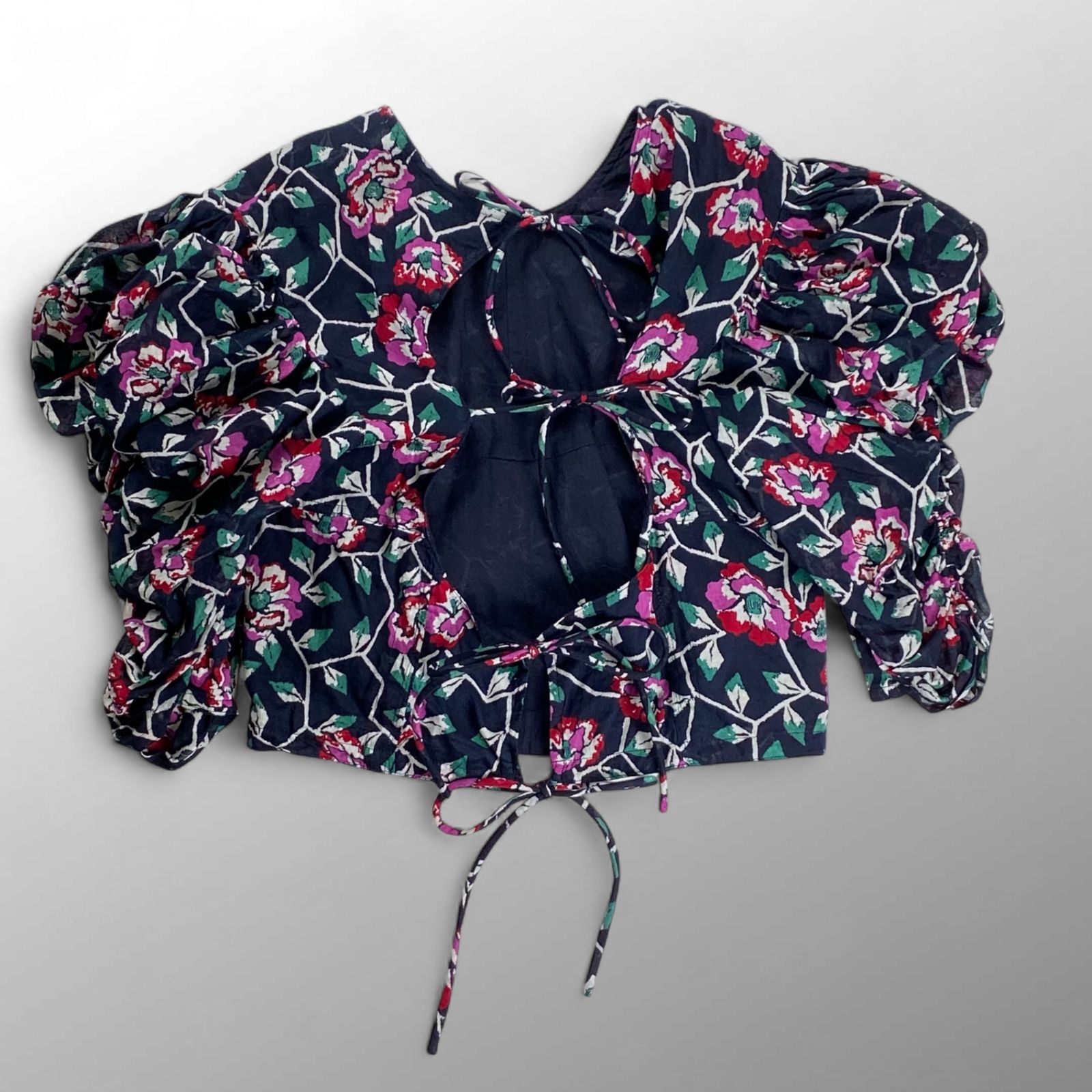 ISABEL MARANT ETOILE イザベルマラン エトワール / 花柄 クロップド丈