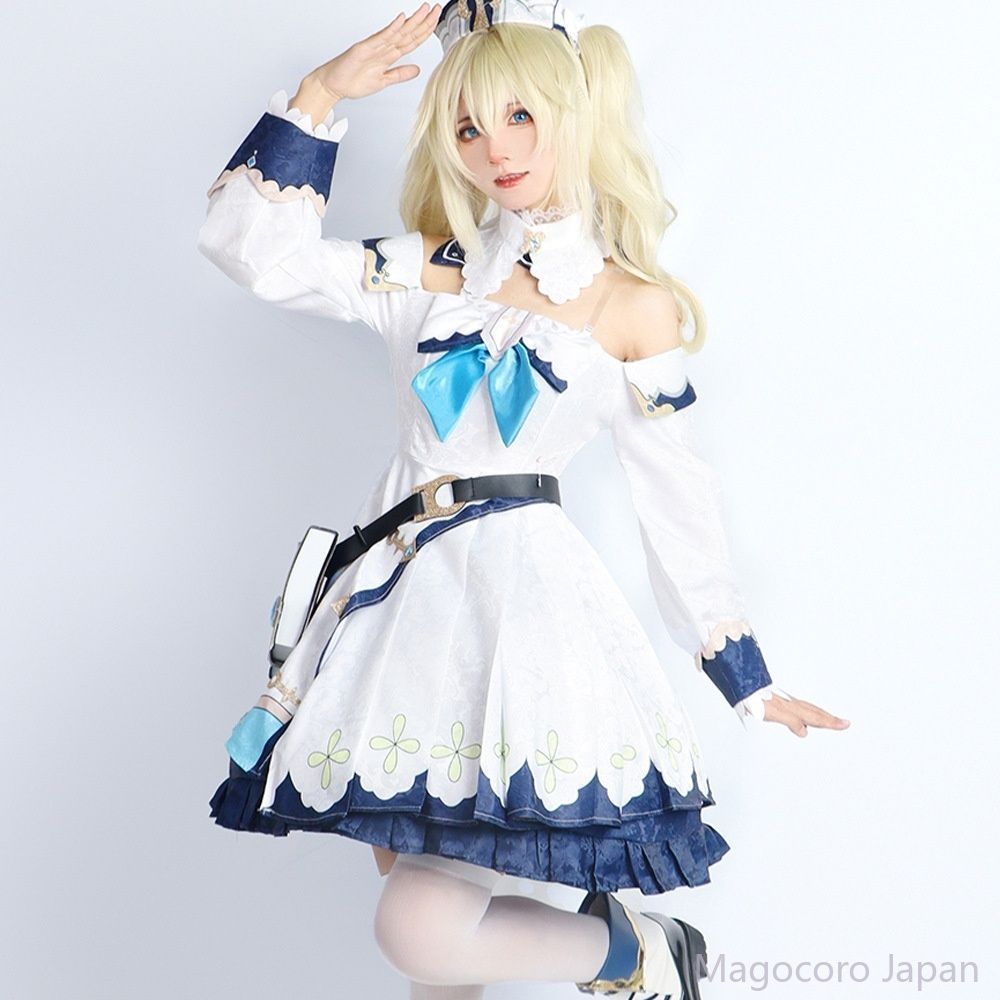 コスプレ衣装原神バーバラ二次元セットアニメコスチューム少女ロリータモンドゲーム