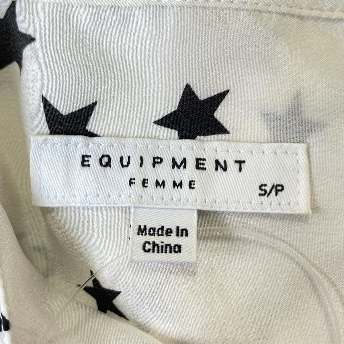 EQUIPMENT(エキプモン) 長袖シャツブラウス サイズS レディース