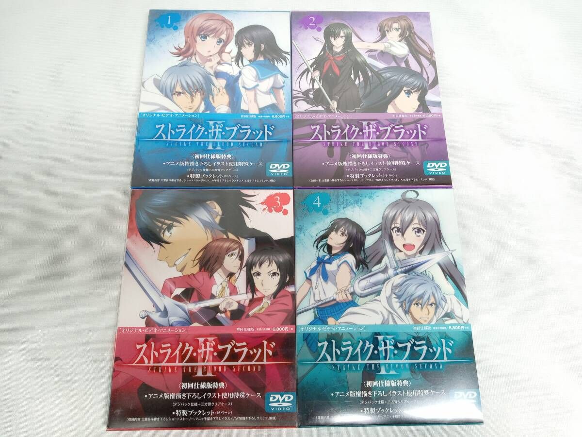 DVD 【※※※】[全6巻セット]ストライク・ザ・ブラッド Ⅳ OVA Vol.1~6