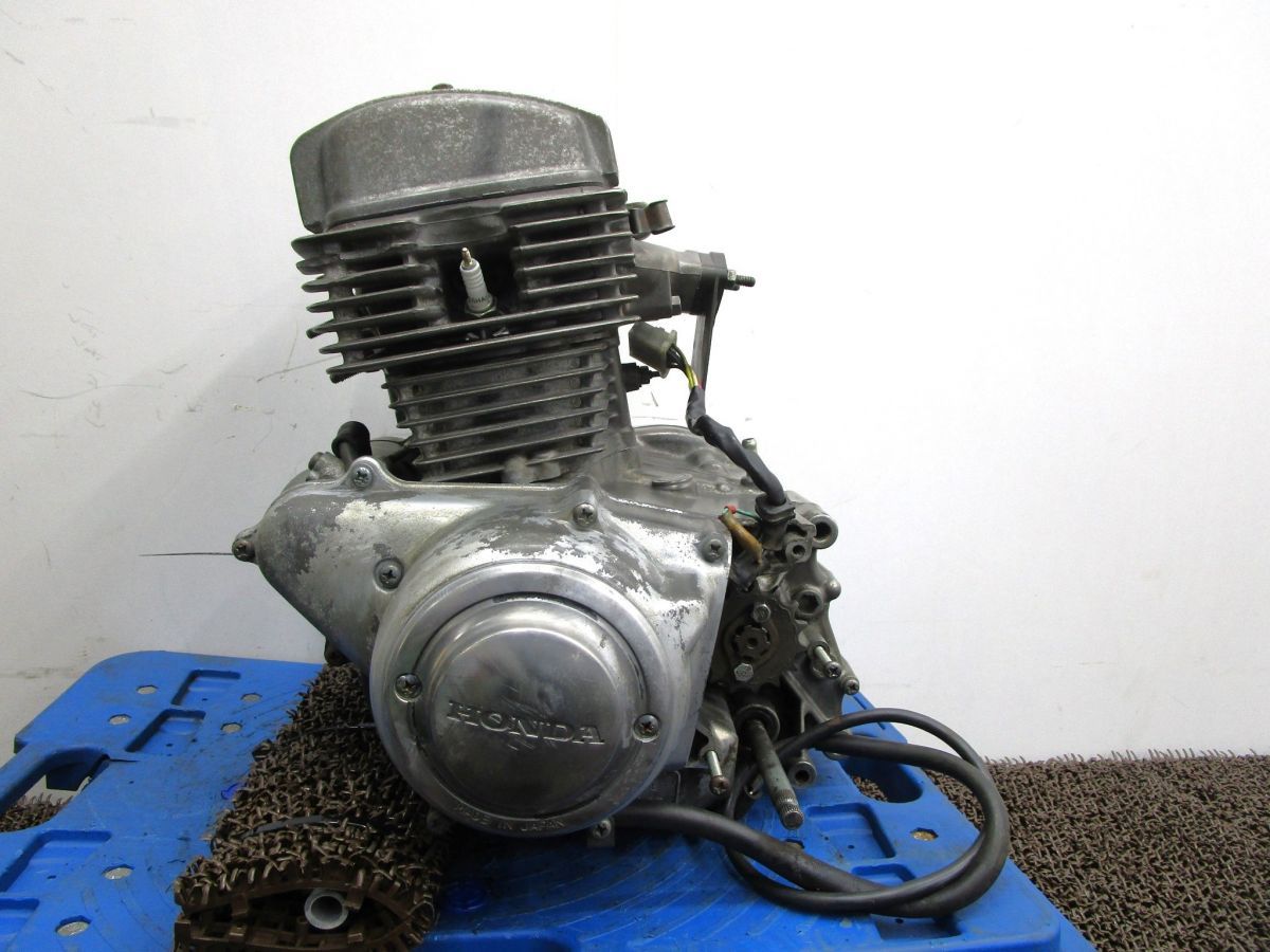 CM125T エンジン A6268 CM125T クランキングOK OH素材に ホンダ CM125TE キャブ車