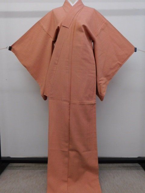 楽布〕P24919 本塩沢お召し単衣蚊絣 k - メルカリ