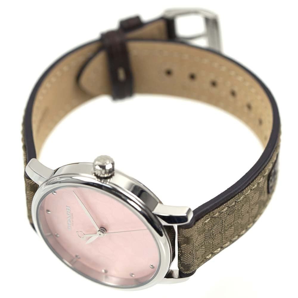 コーチ 腕時計 レディース シグネチャー ピンク ブラウン COACH  