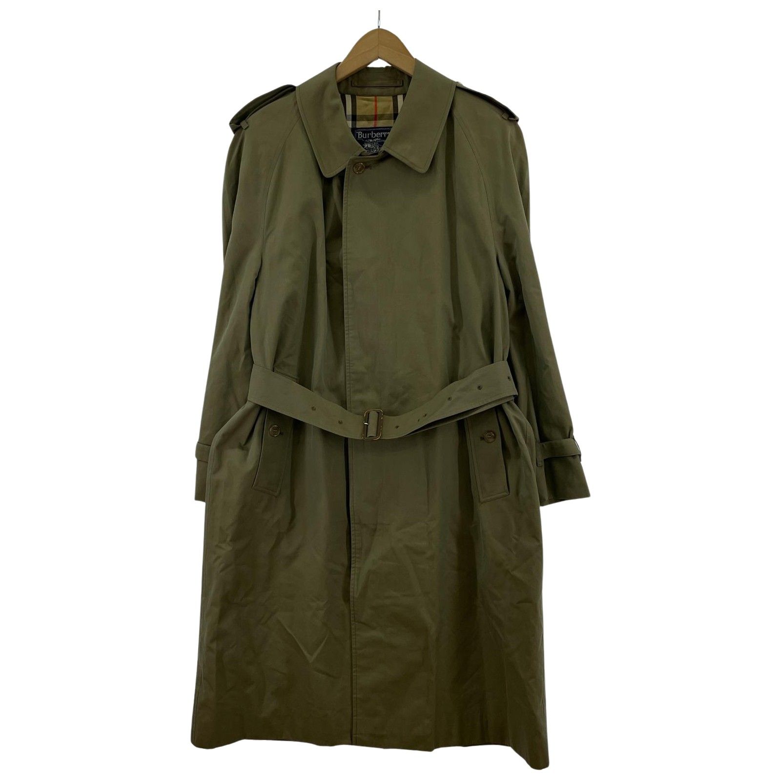 BURBERRY バーバリー トレンチコート sizeM|グリーン系