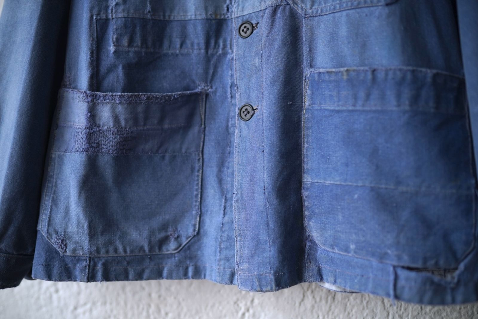 1940's フレンチモールスキンカバーオールジャケット / Vintage