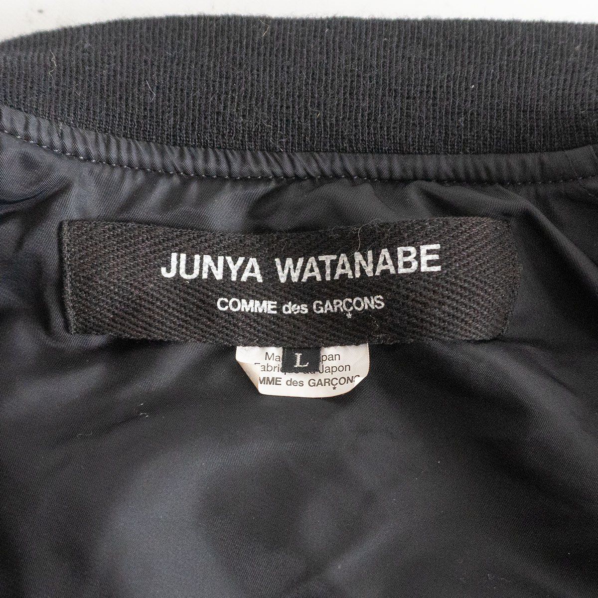 極美品】JUNYA WATANABE 【MA-1 ドッキング ワンピース】L ジュンヤ 