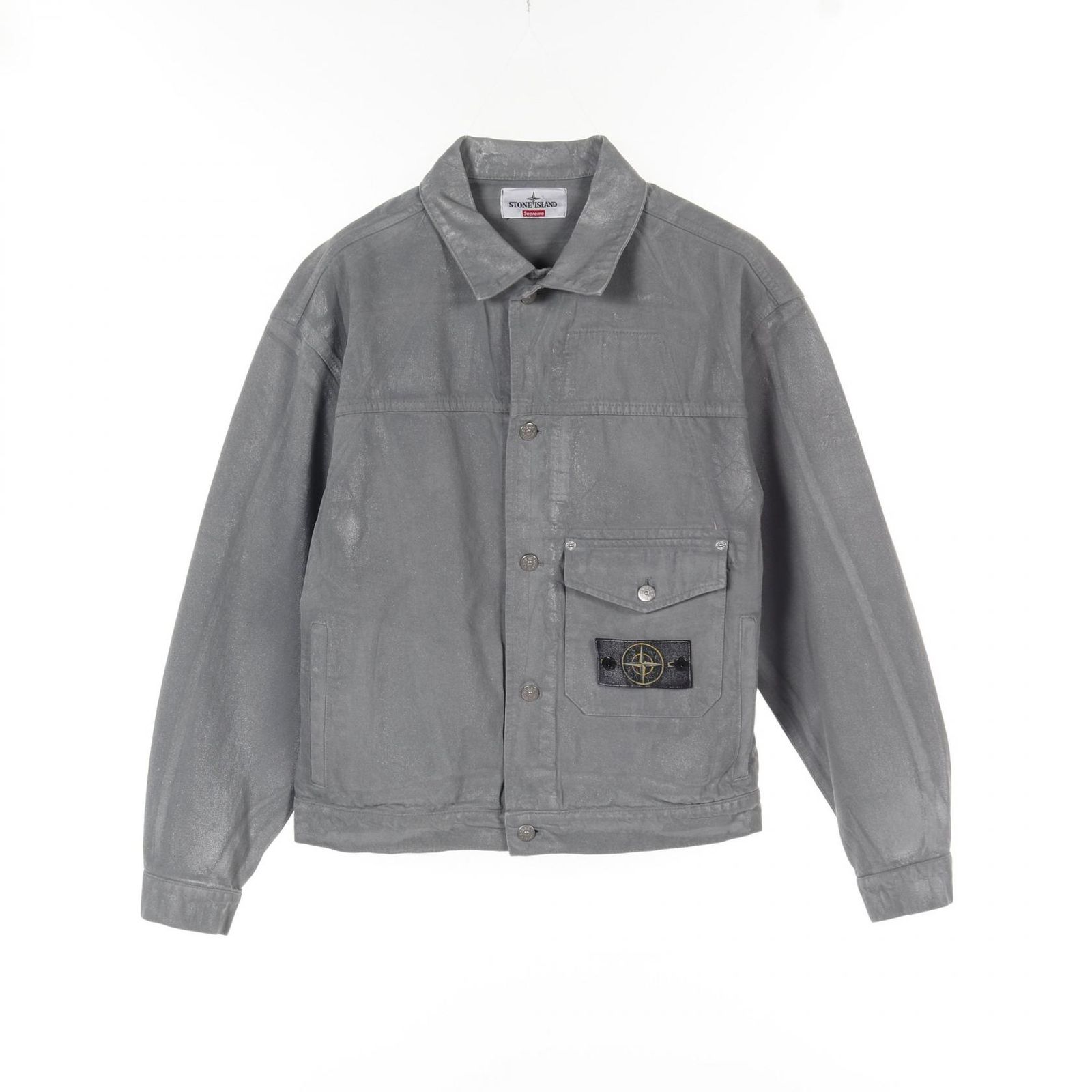 STONE ISLAND ストーンアイランド Stone Island × Supreme REFLECTIVE BULL DENIM-TC デニムジャケット