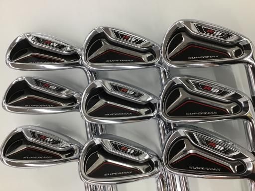 テーラーメイド R 9 SUPER MAX S アイアンセット IR NS PRO 950 GH フレックスS メンズ 男性用 右利き 右用 Cランク ゴルフクラブ