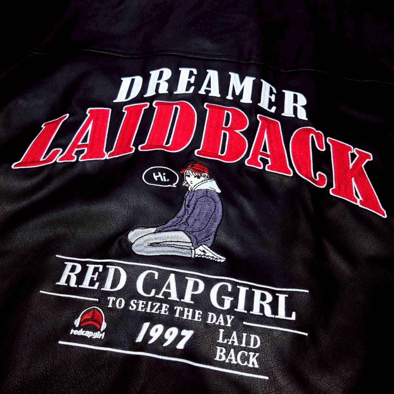 美品 アメリカンボランティアグループ ボンバージャケット フェイクレザー レッド 61-CZxXe7-L._AC_UF350,