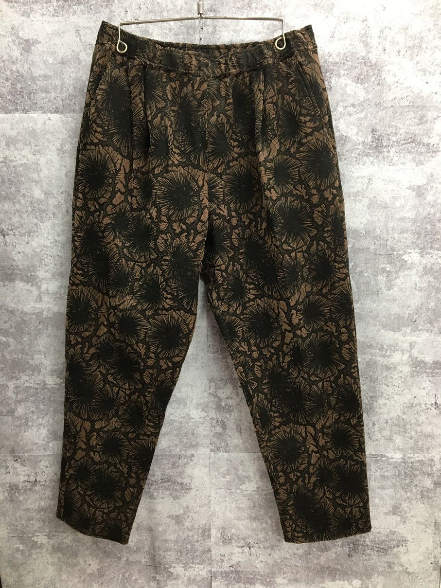 GAKKIN BUDSPOOL 松煙墨 VELOUR EASY PANTS ベロアイージー GAKKIN BUDSPOOL 松煙墨 VELOUR EASY PANTS ベロアイージー