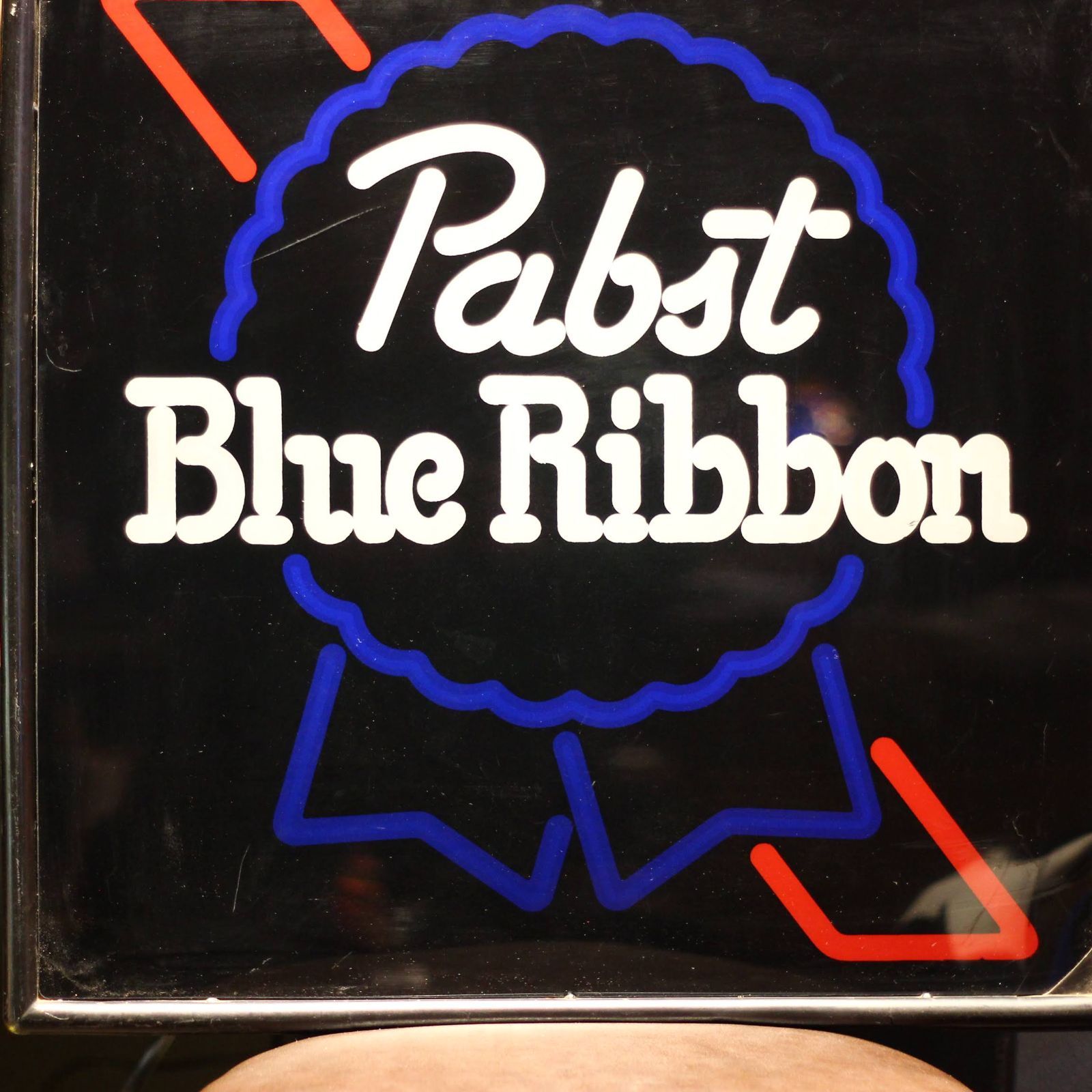 PABST BLUE RIBBON ネオンサイン風ライト パブストブルーリボン