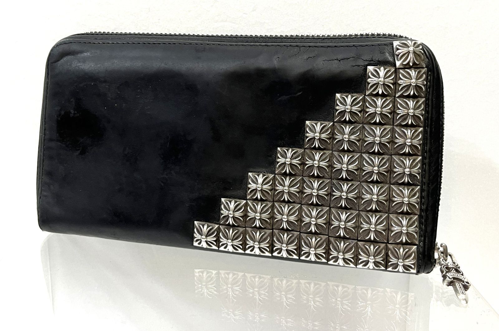 CHROME HEARTS｜クロムハーツ REC F ZIP ゼロピラミッド コーナー 長財布 ロングウォレット
