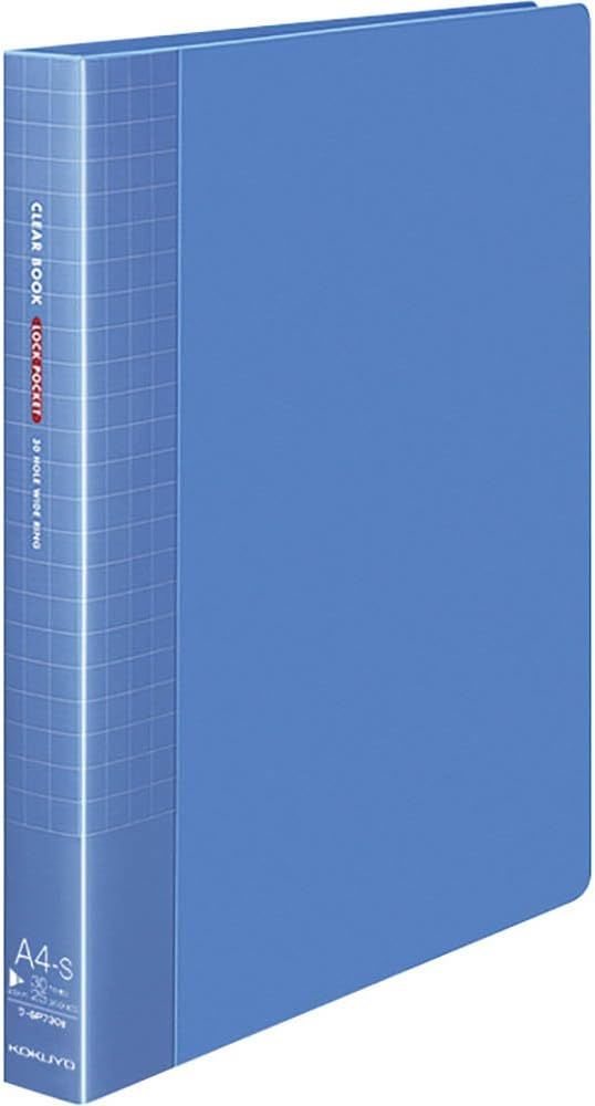 コクヨ ファイル クリアファイル セキュリティロック 替紙式 ラ-SP730B×10冊入り