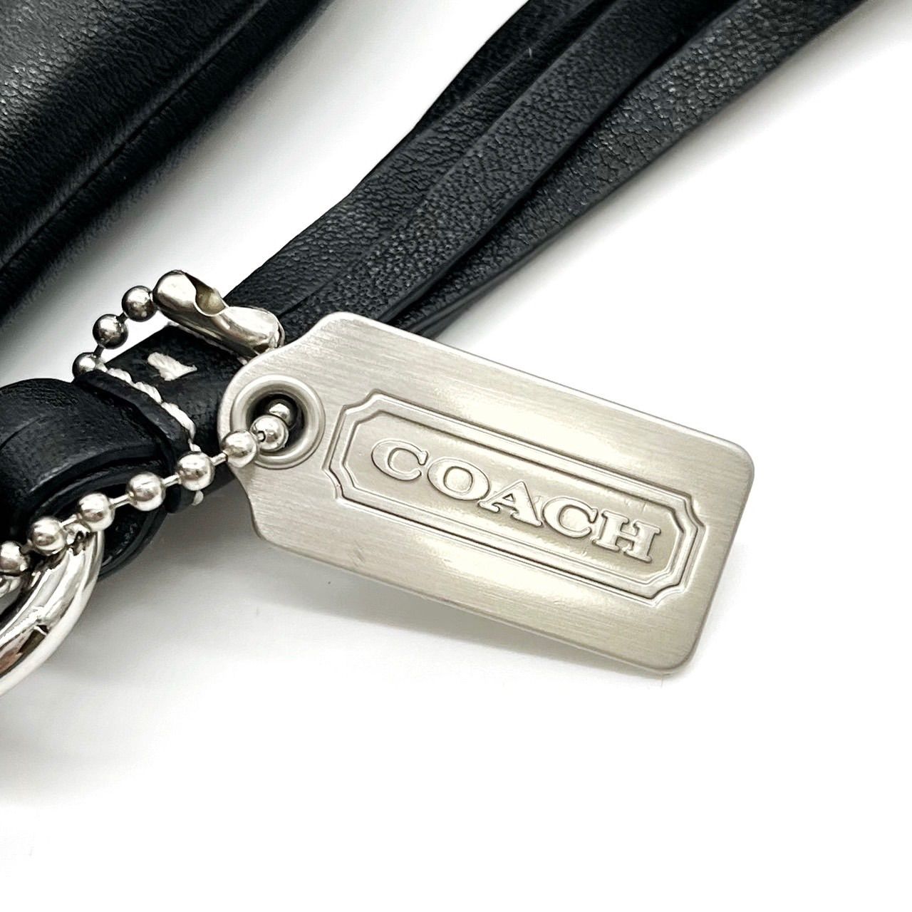 ✨良品✨ COACH コーチ クラッチバッグ ポーチ シグネチャー レザー 革 