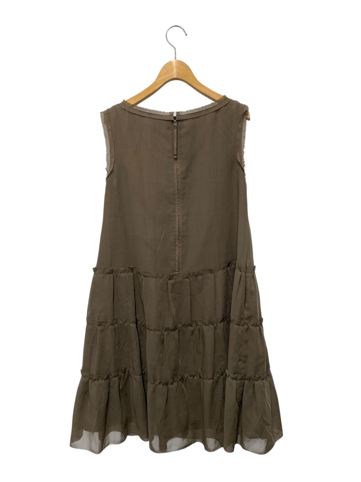 デイジーリンDaisy Linフォクシー 38 ベージュ ティアードワンピース