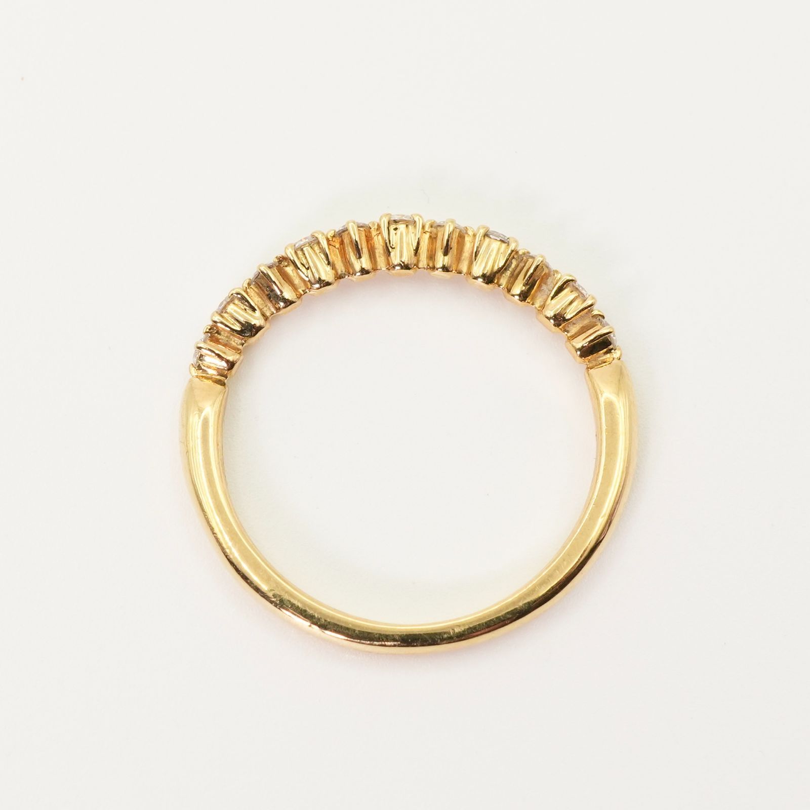 ポンテヴェキオ ハーフエタニティ ダイヤ 0.17ct リング/24-4337