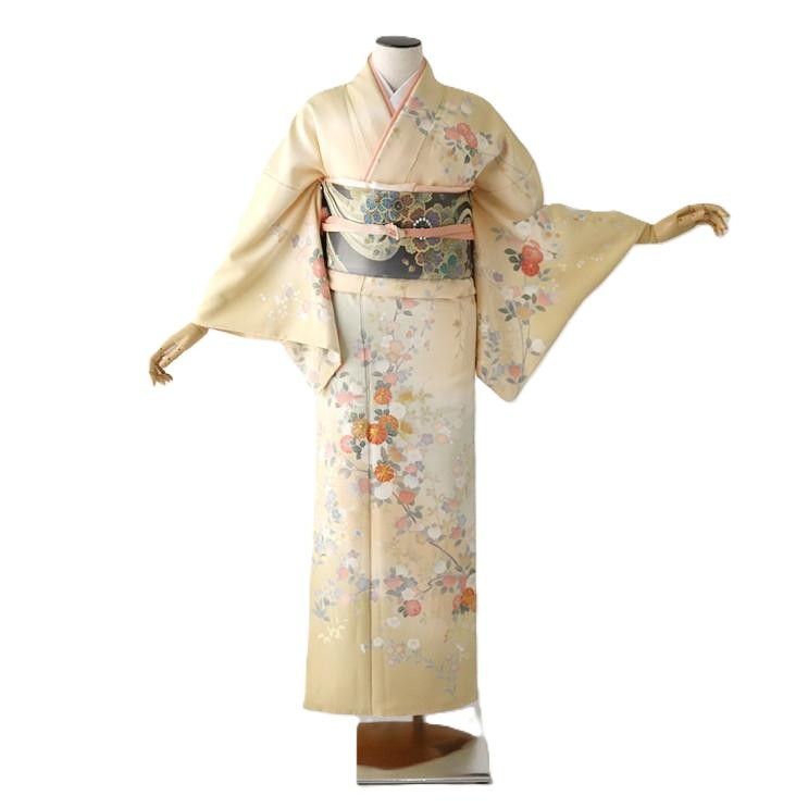 訪問着 身長152-167cm h-175 楽天市場】【レンタル】訪問着 フルセット 正絹 適応身長152