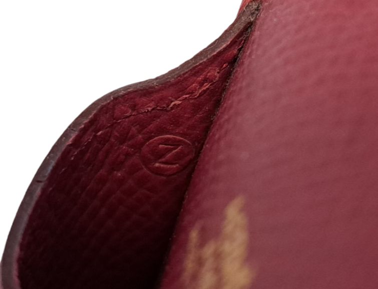 エルメス ペンケース 型押し レザー メドール スタッズ付き