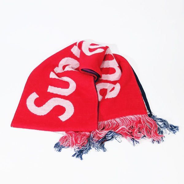 Supreme×uniform experiment マフラー 美品 uniform experiment ユニフォーム エクスペリメント x