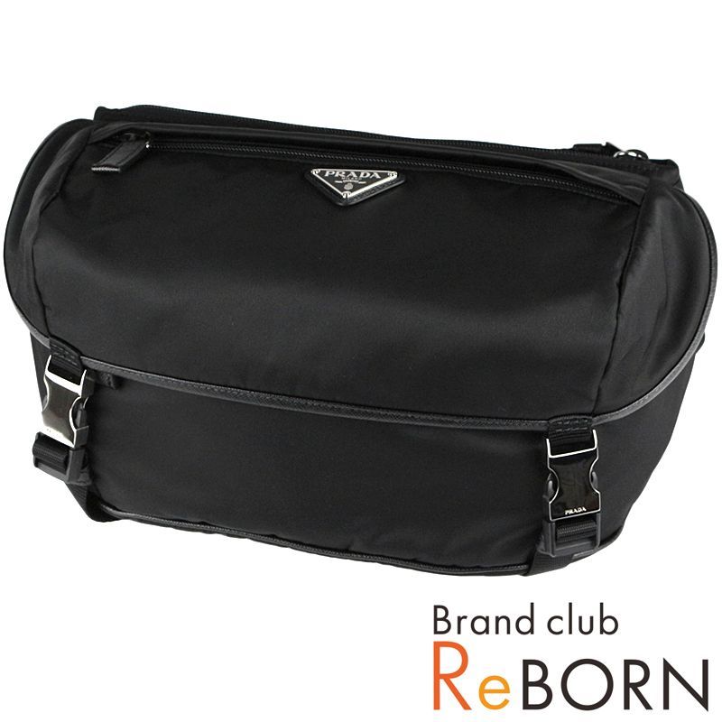 未使用品〕プラダ Re-Nylon トライアングルロゴ ボディバッグ