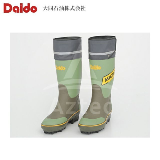 3L（28cm / 470mm）]大同石油 マイティブーツNSワイド スパイク底