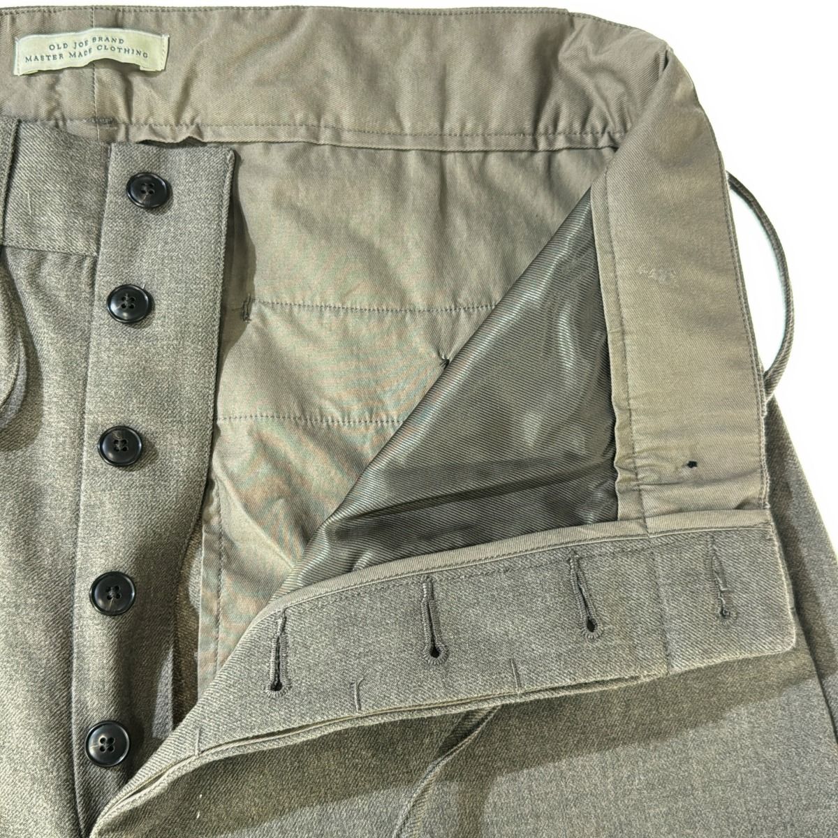 オールドジョー oldjoe グレー　トラウザー 34 楽天市場】OLD JOE - LACED BUCK TROUSER - GRAPHITE : PSC