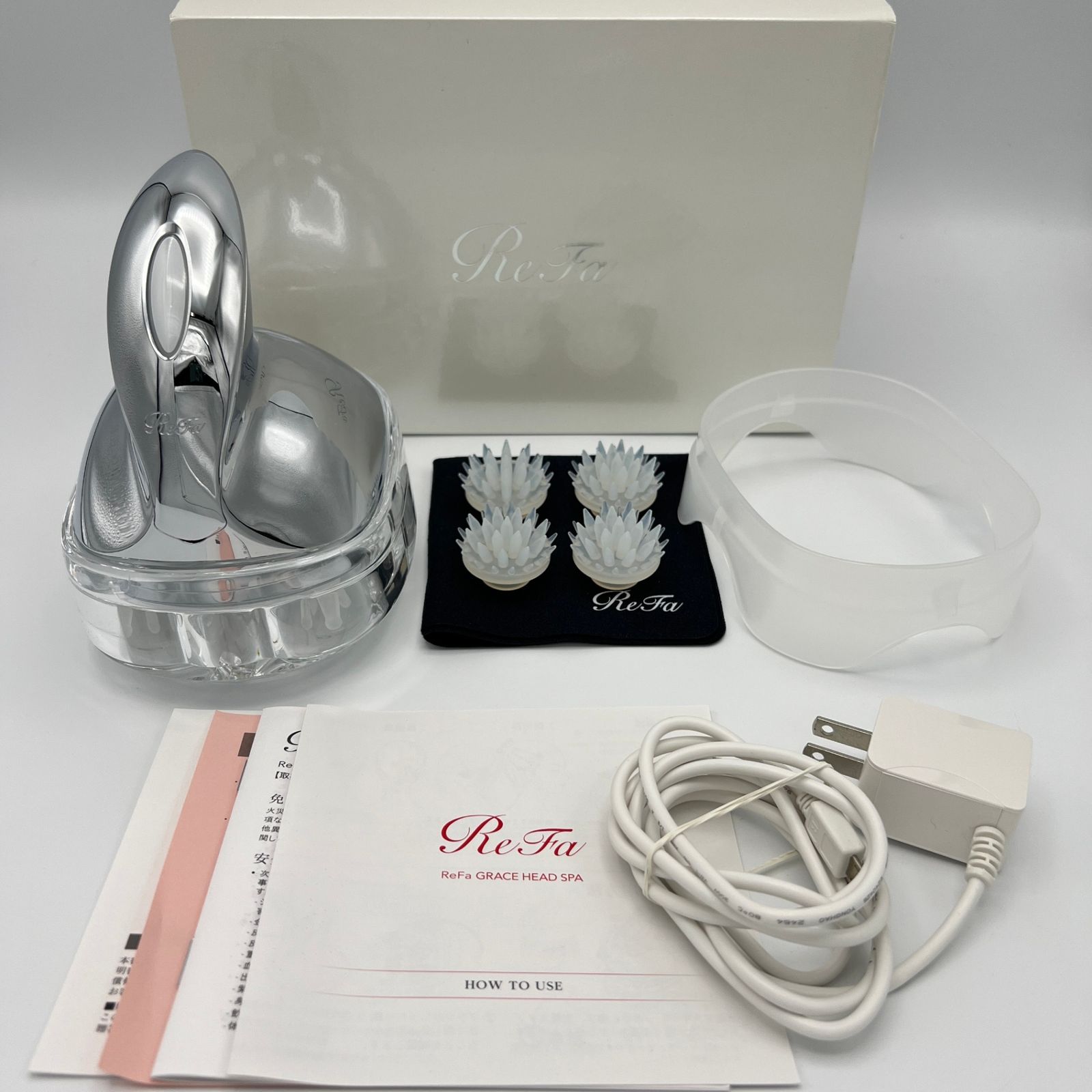 美品】MTG ReFa GRACE HEAD SPA RF-GH2114B リファグレイス ヘッドスパ 本体 - メルカリ