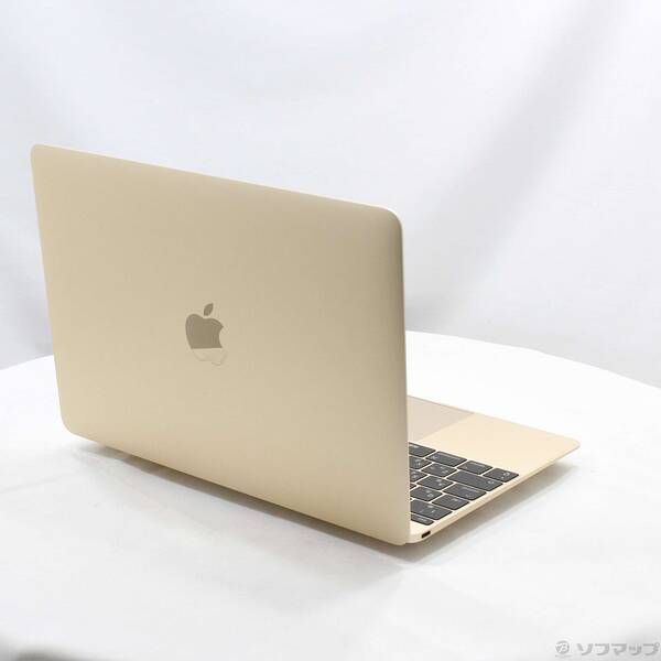 美品MacBook 12インチ1.3GHz 8GB 512GB ゴールド 中古品〕 MacBook 12-inch Mid-2017 MNYL2J／A Core_i5 1.3GHz