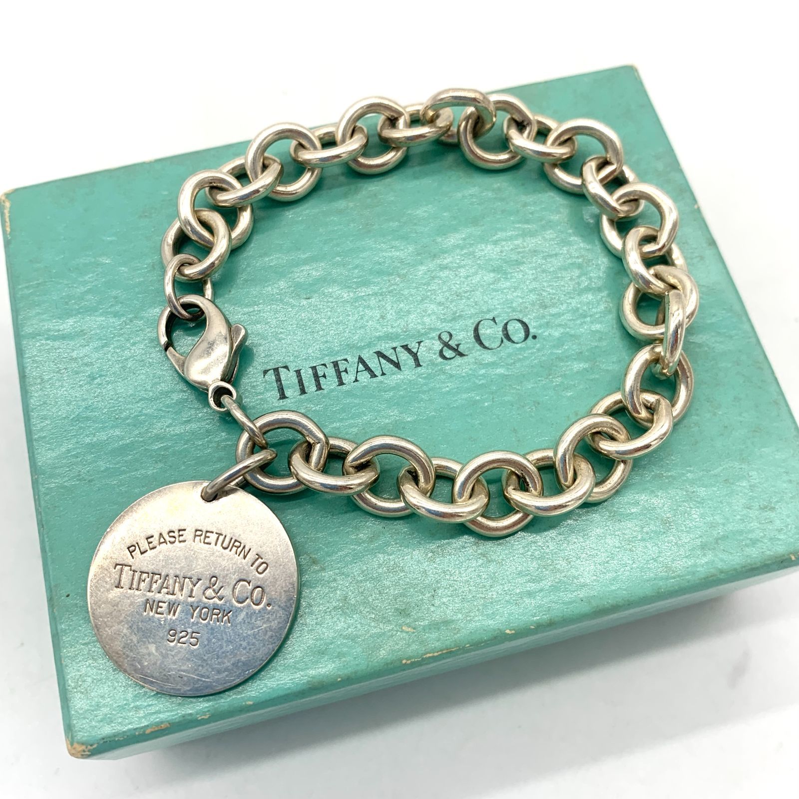 Tiffany ティファニー リターントゥ ラウンド プレート ブレスレット