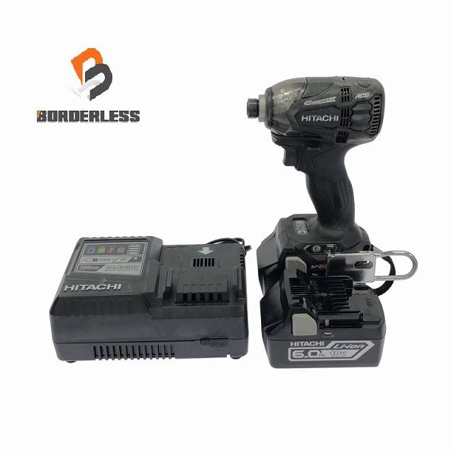 日立 - 日立　インパクトドライバー　18V 中古　18DDL2 フルセット　ビット無し Amazon | HiKOKI(ハイコーキ) 旧日立工機 コードレスインパクト