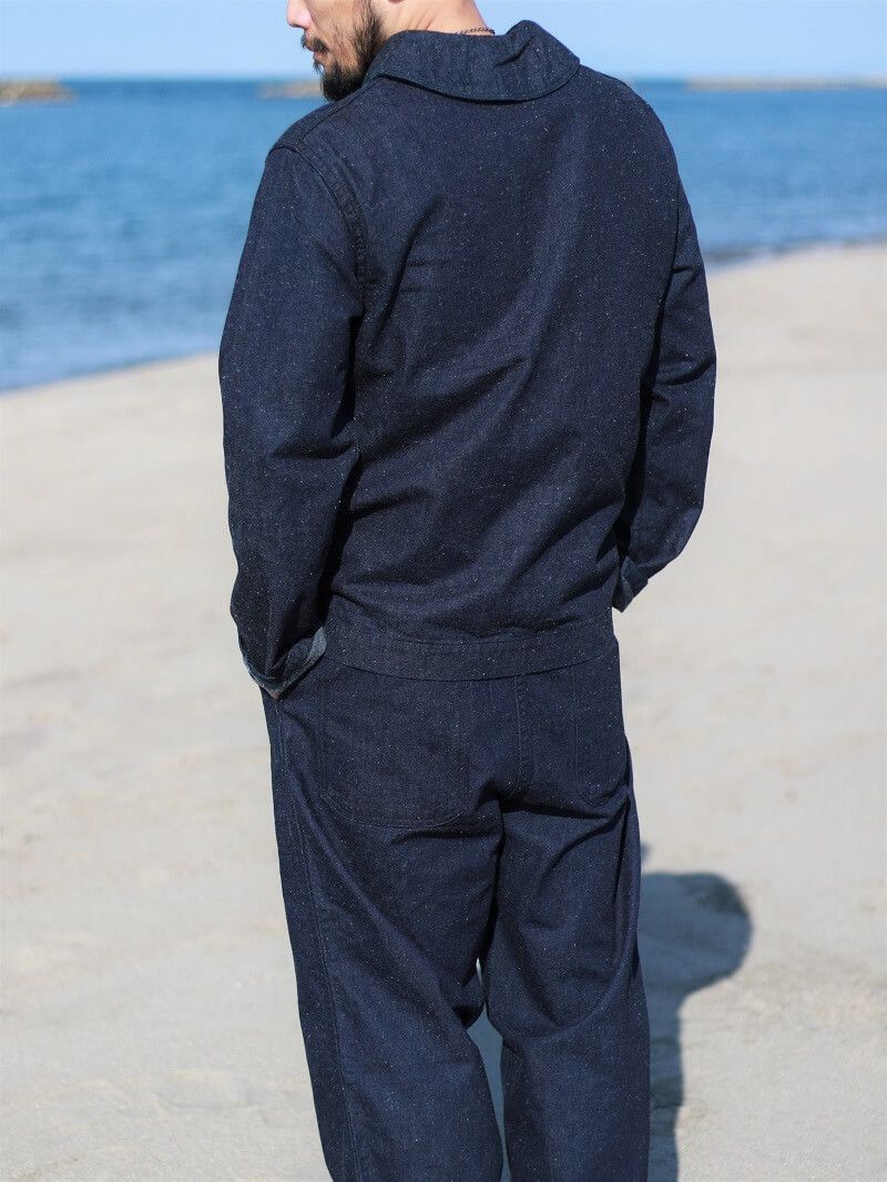 TCBジーンズ シーメンズ デッキジャケット デニム TCB jeans Seamens